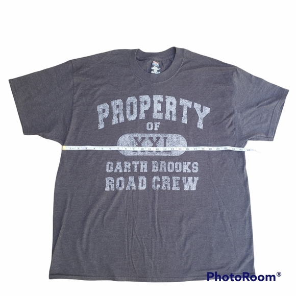 GARTH BROOKS Gray Concert Tee | Size XL - Picture 4 of 5